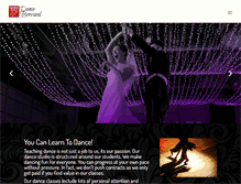 Tablet Screenshot of dancebrevardfl.com